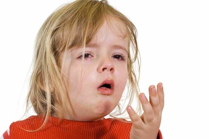 cough in children with parasites