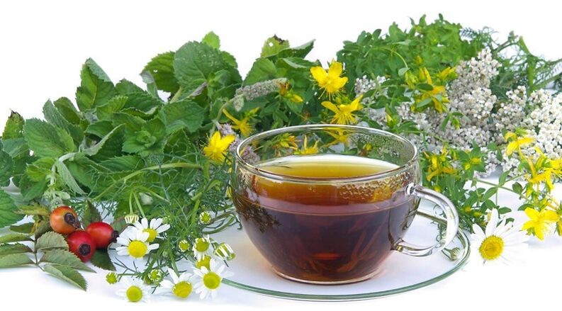 herbal tea to get rid of parasites from the body